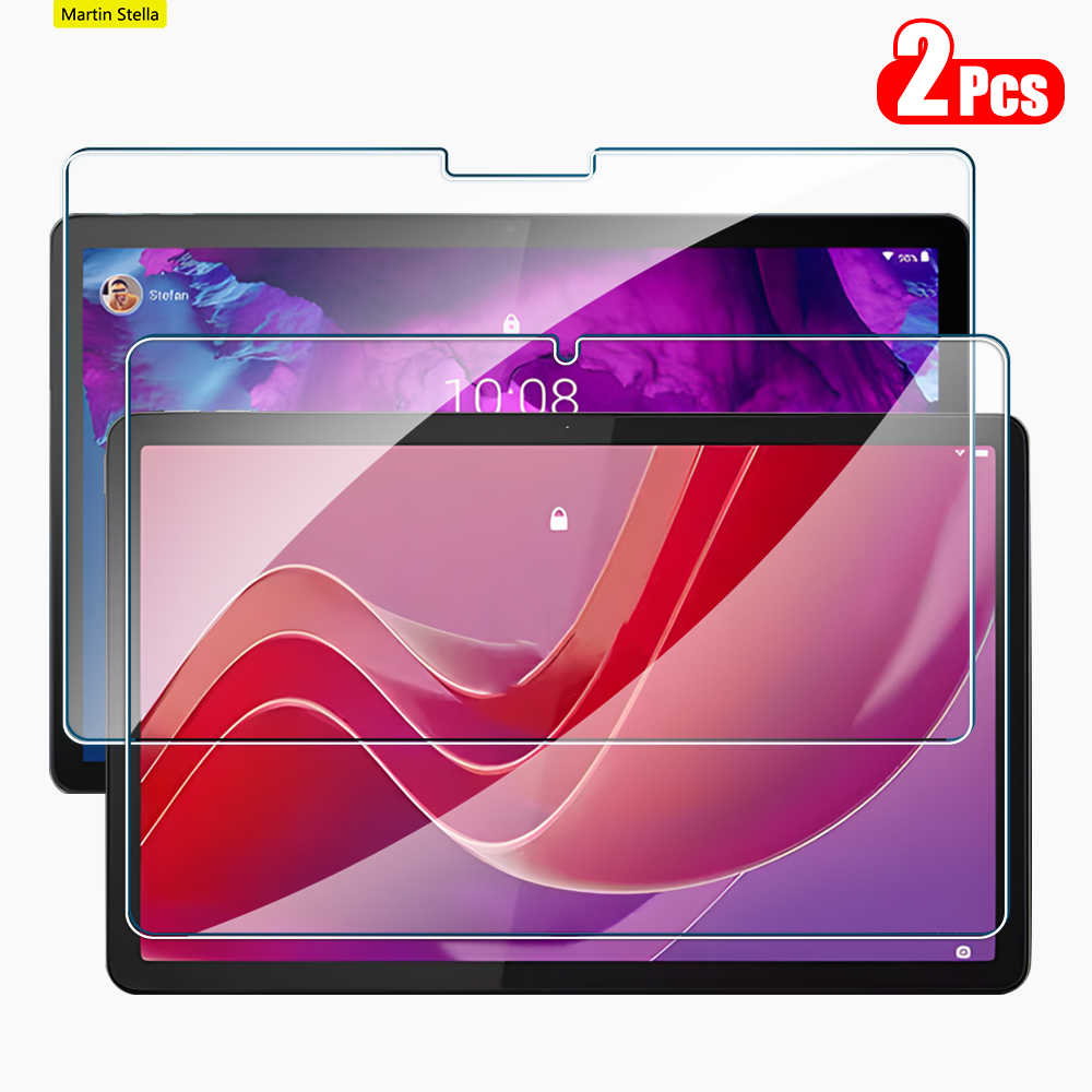 Lenovo Tablet Keyboard Accessories - 2 個スクリーンプロテクター強化ガラス Lenovo Tab M10 Plus