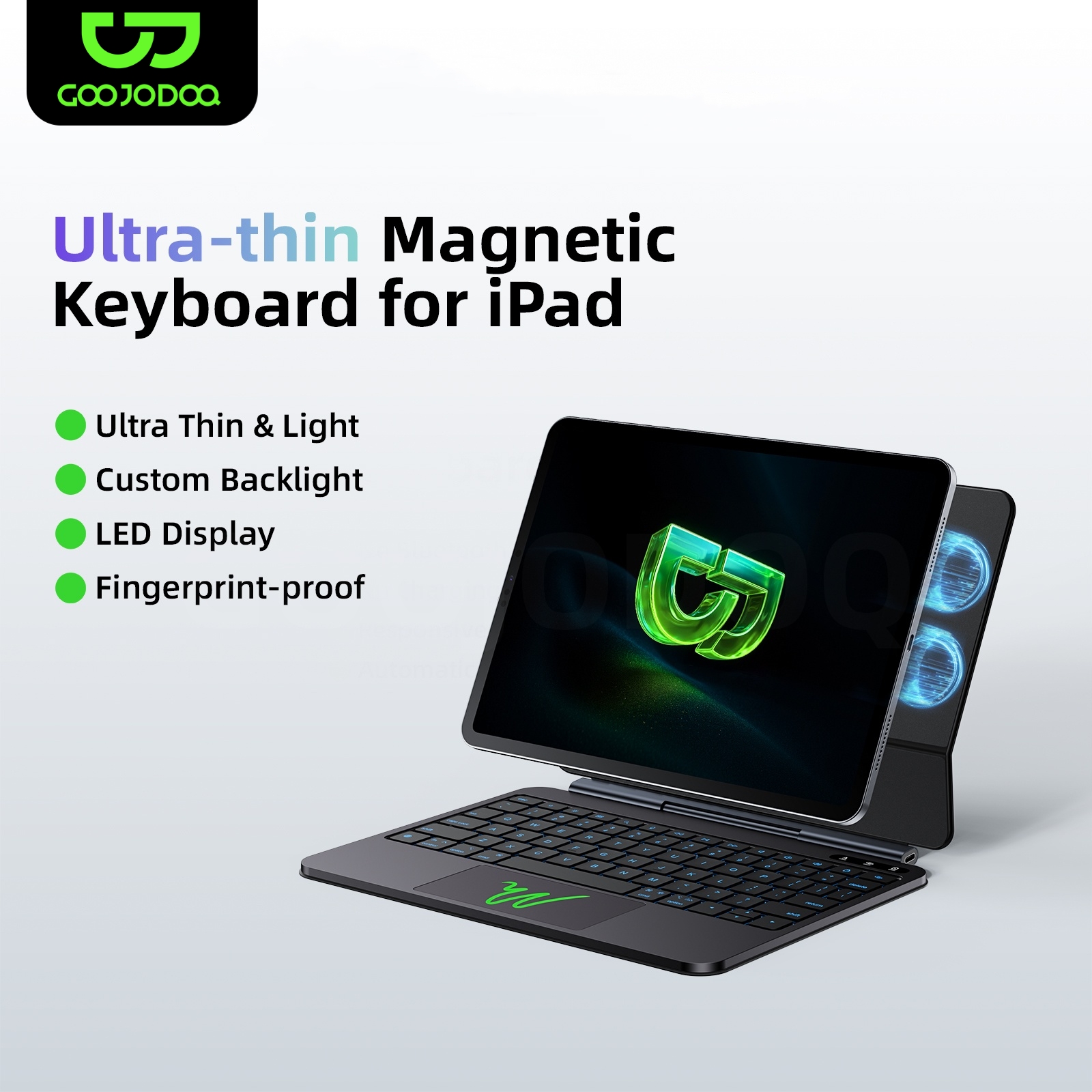 Tablet Accessories Choice Store - GOOJODOQ マジックフローティング＆ウルトラスリム＆ウルトラスリムキーボード iPad Pro 2024 M4