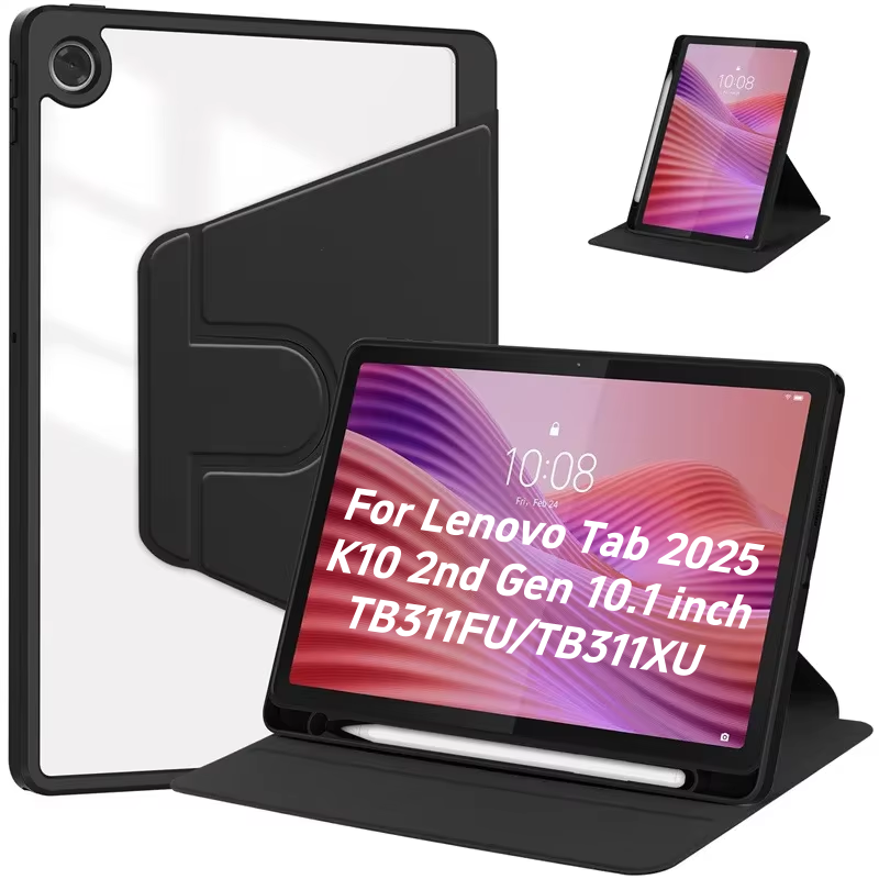Tablet Cover Accessories - Lenovo K10 第2世代 TB311XU 10.1インチケース ペンホルダー付き