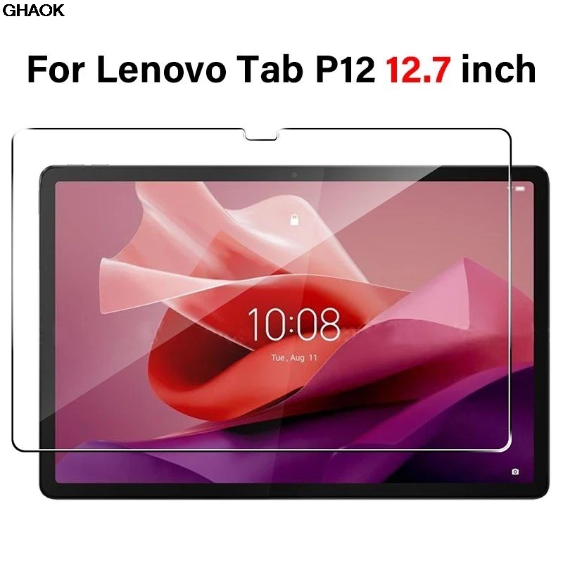 Lenovo Tablet P12 Accessories - Lenovo Tab P12 12.7インチ用強化ガラススクリーンプロテクター、傷防止HDタブレット保護フィルム、Xiaoxin Pad Pro