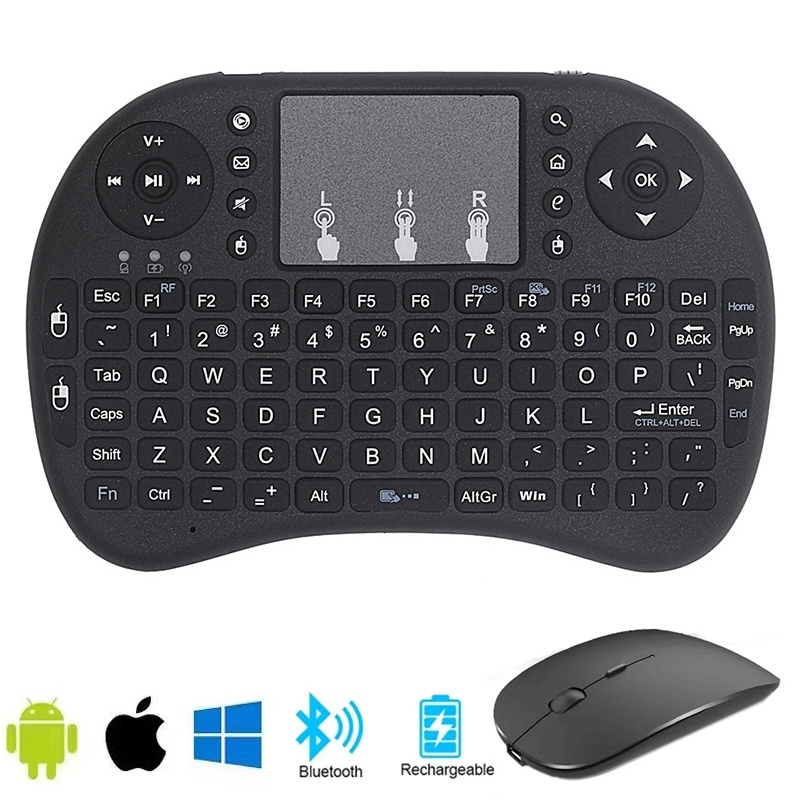 Tablet Accessories Keyboard - ミニ英語 Bluetooth キーボードポータブルワイヤレスキーボード充電式タブレットキーボード電話スマート TV ボックスラップトッププロジェクター用