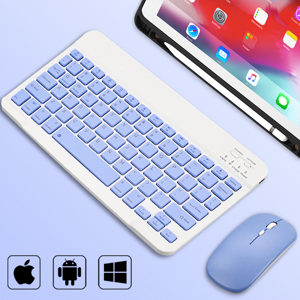 Tablet Accessories Keyboard - Bluetooth ワイヤレスキーボードユニバーサル携帯電話タブレットキーボードとマウスミニ Bluetooth キーボード Ipad キーボードアクセサリー