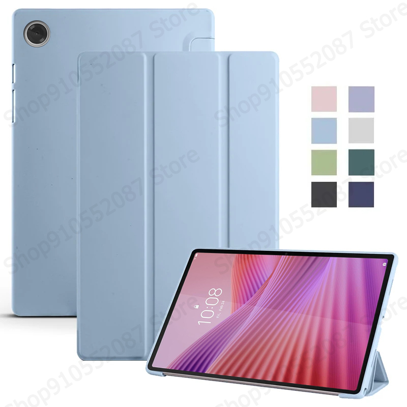 Tablet Cover Accessories - Lenovo Tab TB311FUケース 10.1インチ 三つ折りPUレザーソフトバックスタンドタブレットケース Lenovo