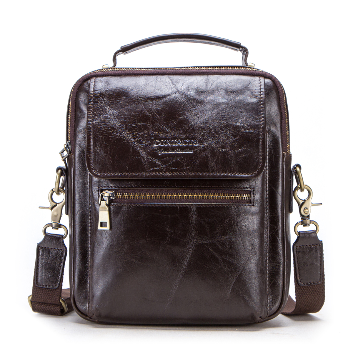 Tablet Shoulder Bag - 本革スリングショルダーバッグ男性用レトロメッセンジャーバッグクロスボディバッグ高品質メンズバッグトラベルバッグ9.7インチiPad用