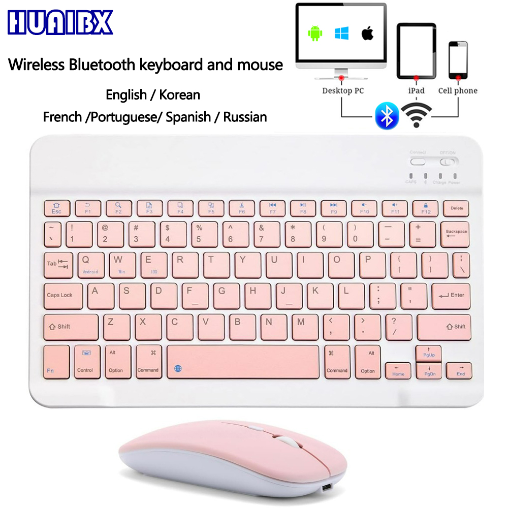 Tablet Accessories Keyboard - 10 インチワイヤレス Bluetooth ミニキーボード iPad 電話タブレット用ポータブル