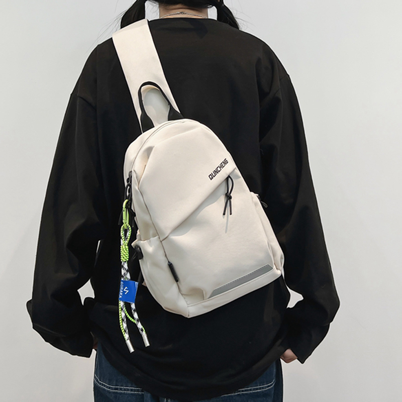 Tablet Shoulder Bag - クロスボディバッグ メンズ シングルショルダー 小型バックパック チェストバッグ レディース
