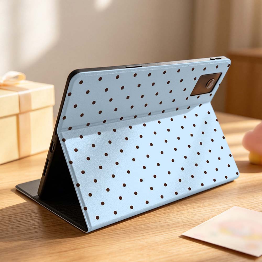 ピンクホワイトの水玉模様ケース Lenovo Xiaoxin - Lenovo Tablet P12 Accessories のレビューと価格