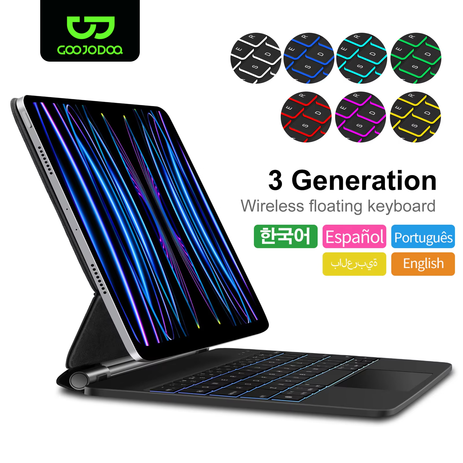 GOOJODOQ マジックキーボード iPad Air 6  - Tablet Accessories Choice Store のレビューと価格