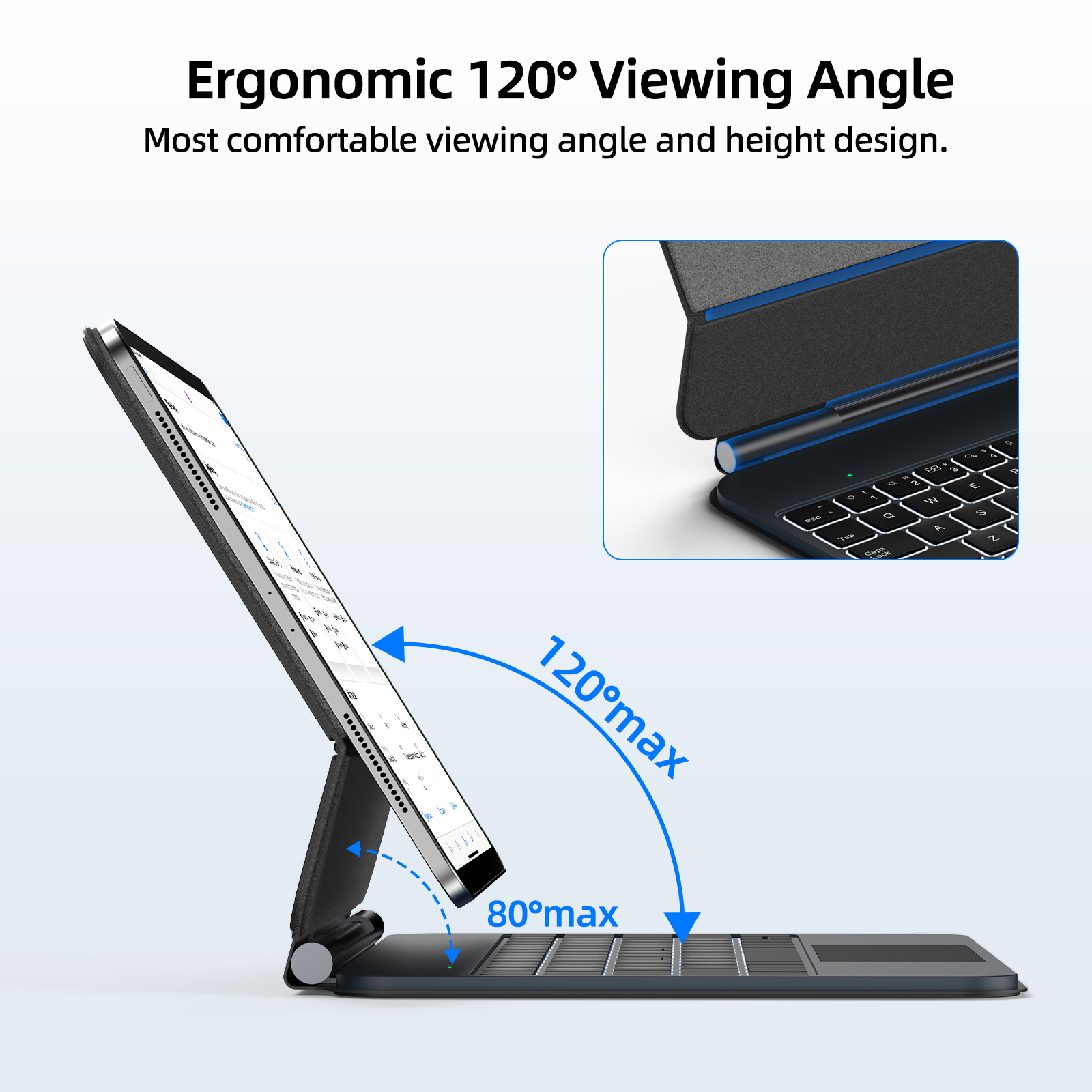 スマート PIN プラグ&プレイ マジック キーボード ケー - Tablet Accessories Choice Store のレビューと価格