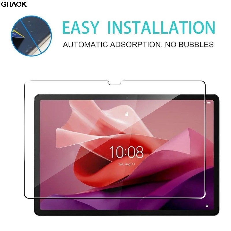 Lenovo Tab P12 12.7インチ用強化ガラススク - Lenovo Tablet P12 Accessories のレビューと価格