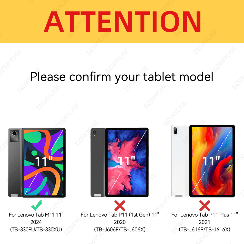 Lenovo Tab M11 11インチ 2024 TB-3 - Tablet Cover Accessories のレビューと価格
