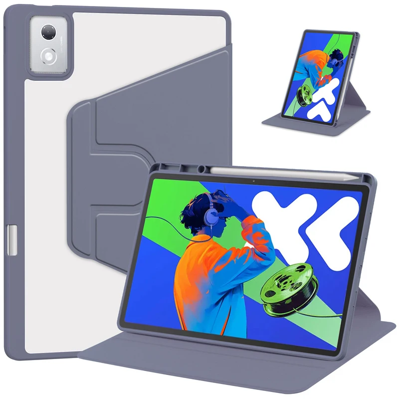 レノボタブ P12 ケースとペンホルダー 360 回転アクリ - Lenovo Tablet P12 Accessories のレビューと価格