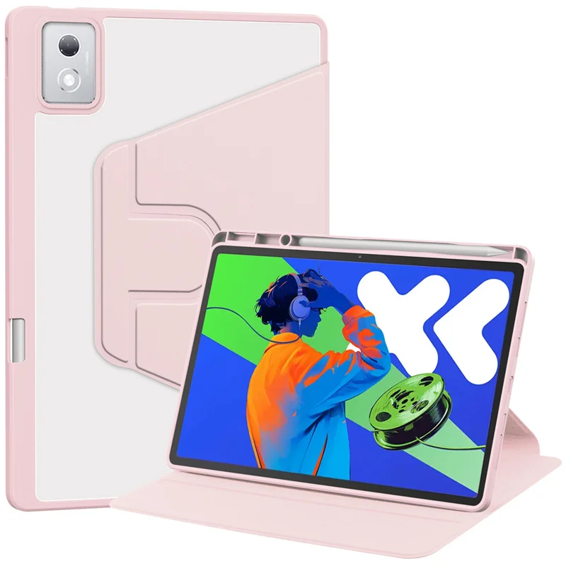 レノボタブ P12 ケースとペンホルダー 360 回転アクリ - Lenovo Tablet P12 Accessories のレビューと価格