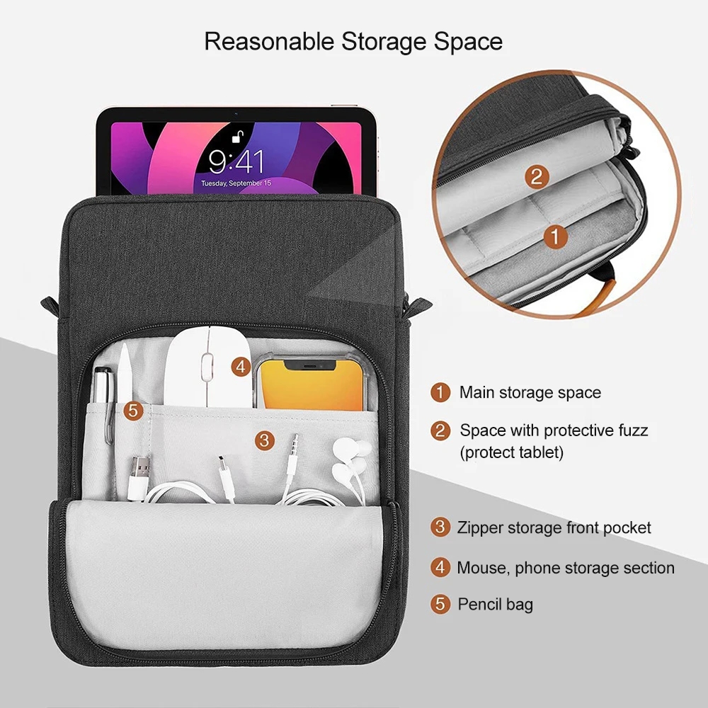 ラップトップハンドバッグカバー Macbook Air &  - Tablet Shoulder Bag のレビューと価格