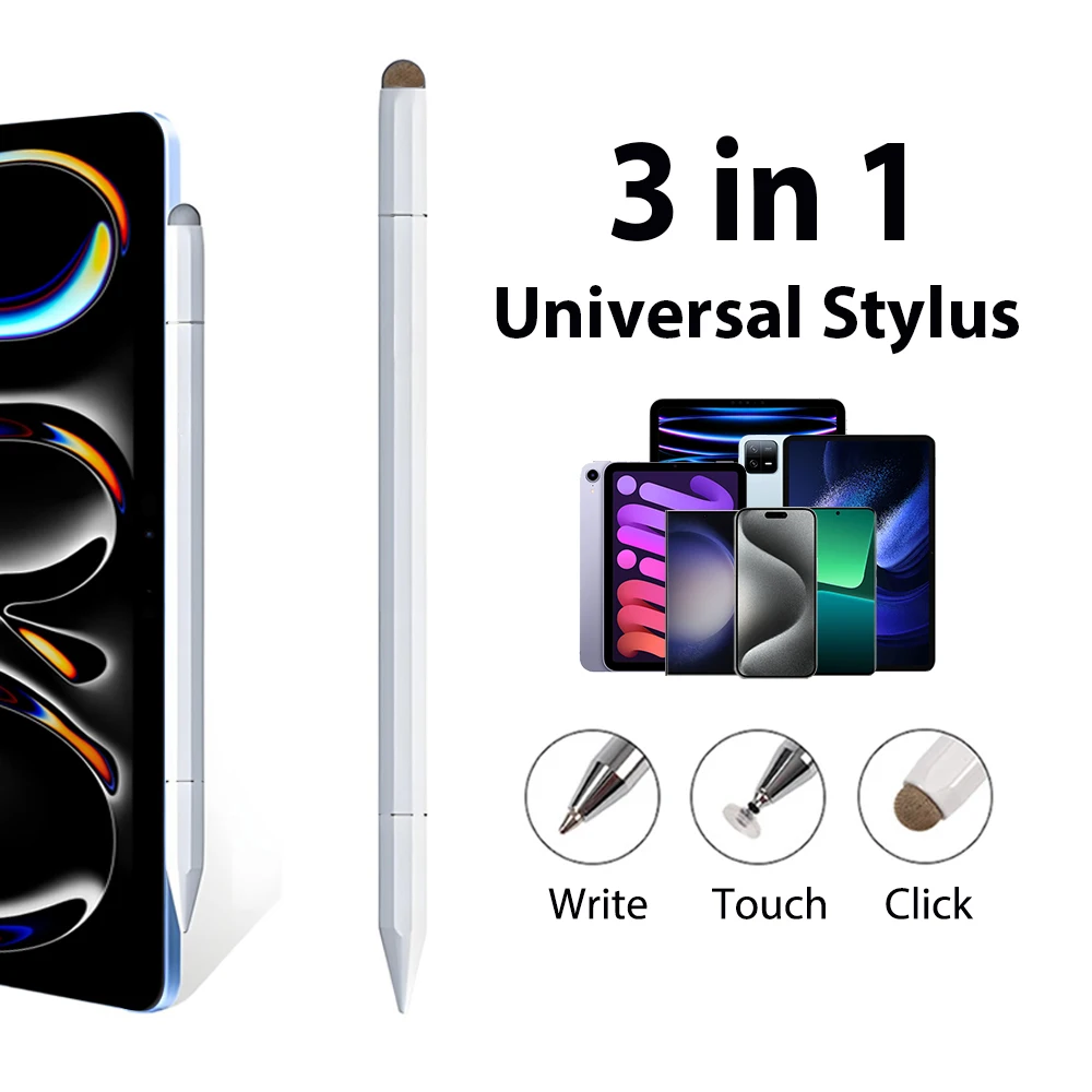 3 in 1ユニバーサル磁気スタイラスペン iPad、Sam - Samsung Tablet Drawing Accessories のレビューと価格