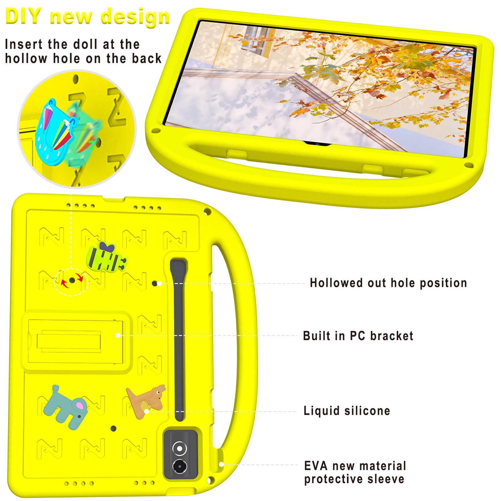 EVA ケースレノボアイデアタブプロ TB373FU 202 - Lenovo Tablet P12 Accessories のレビューと価格