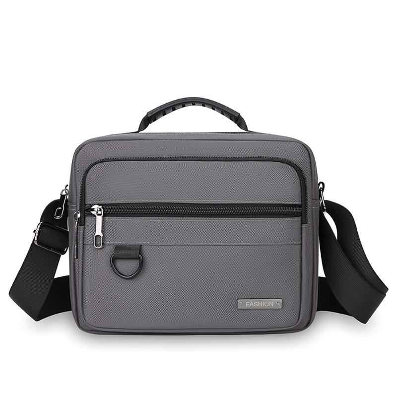 メンズ盗難防止ビジネスショルダーバッグ - 複数のジッパーポ - Tablet Shoulder Bag のレビューと価格