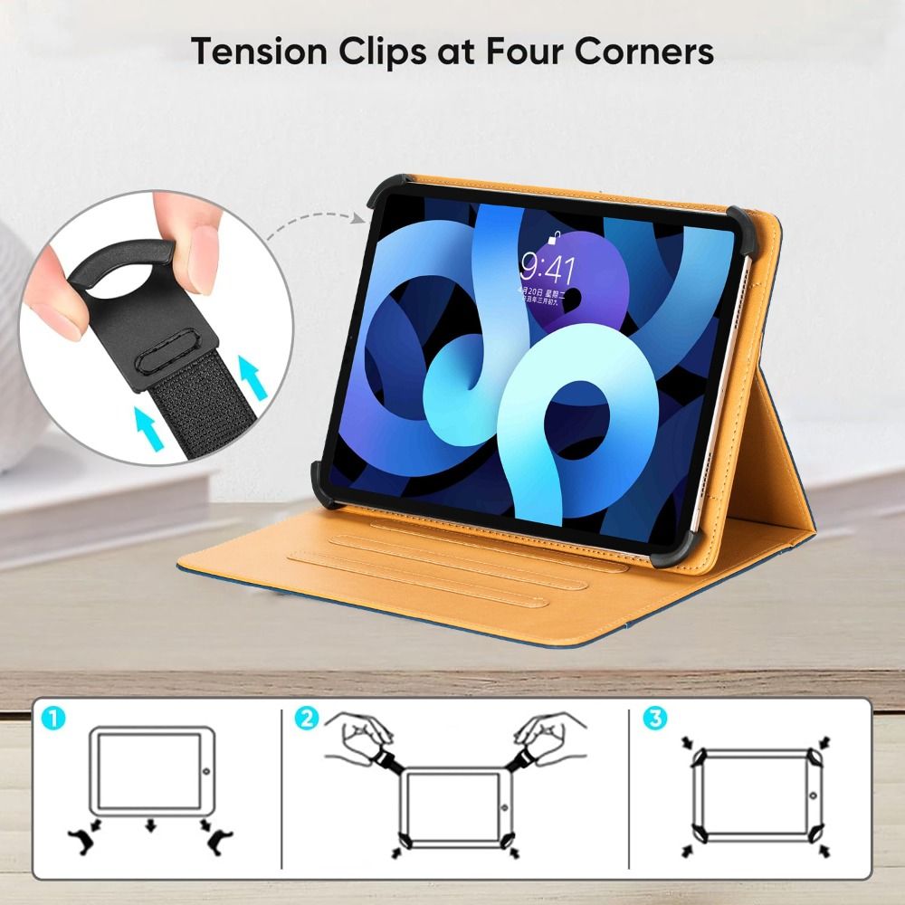 7/8/9/10 インチユニバーサルタブレットケース耐衝撃マ - Tablet Cover Accessories のレビューと価格