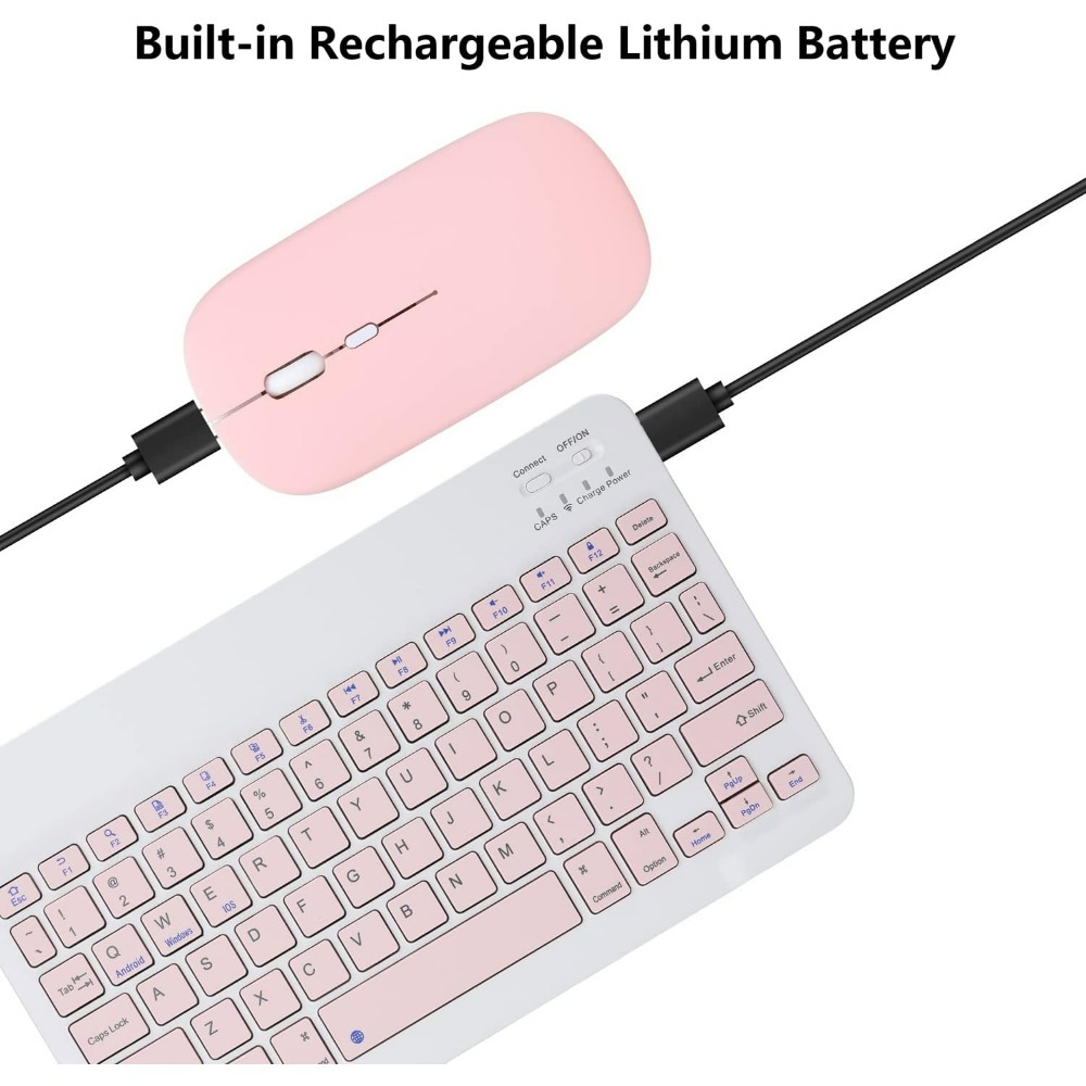 10 インチワイヤレス Bluetooth ミニキーボード  - Tablet Accessories Keyboard のレビューと価格