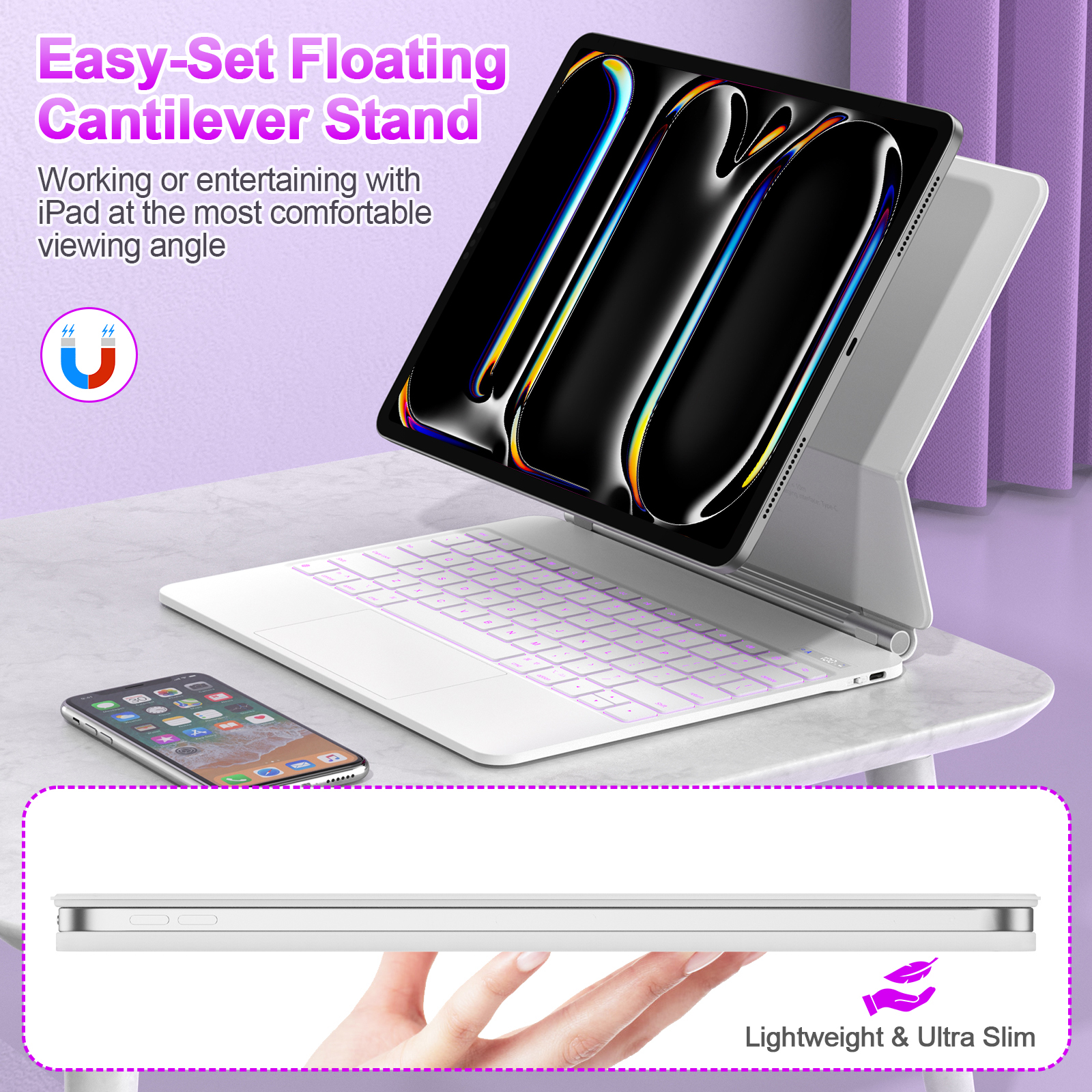 マジックキーボード iPad Pro 13 2024 ケース - Tablet Accessories Choice Store のレビューと価格