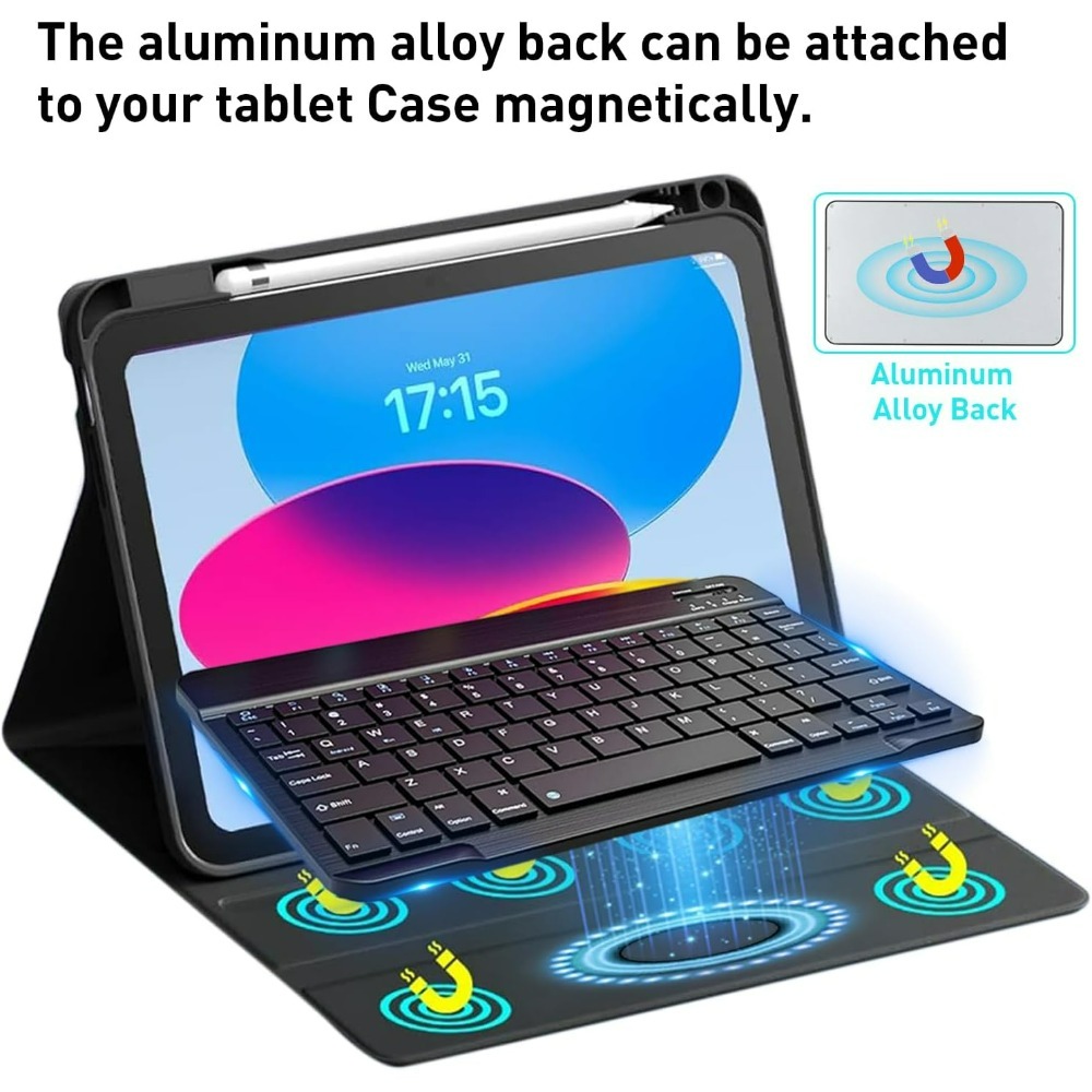 10インチワイヤレスBluetoothミニキーボードiOS電 - Tablet Accessories Keyboard のレビューと価格