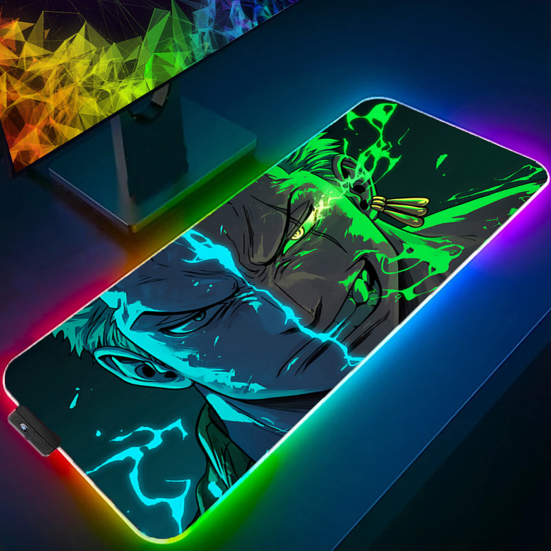 ワンピースゾロマウスパッド RGB ゲームアクセサリー Ga - Tablet Accessories Keyboard のレビューと価格