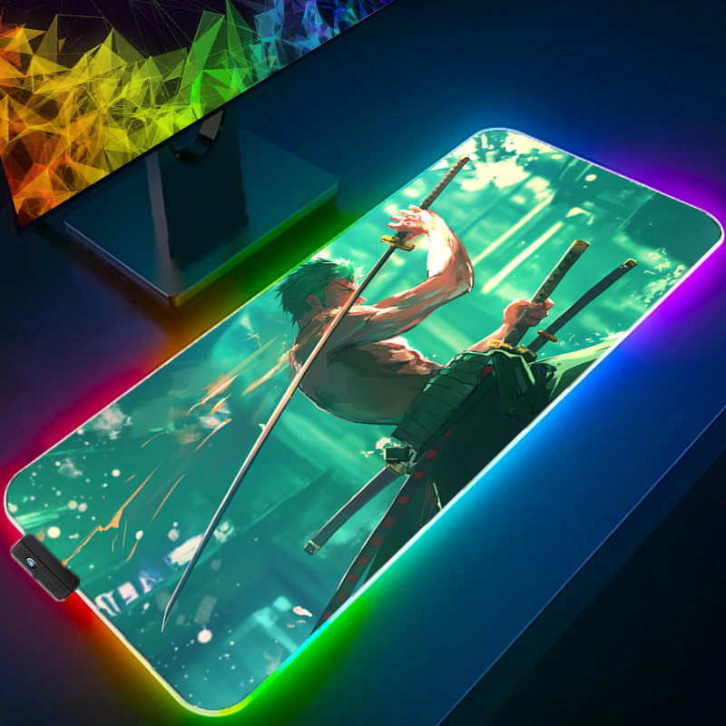 ワンピースゾロマウスパッド RGB ゲームアクセサリー Ga - Tablet Accessories Keyboard のレビューと価格
