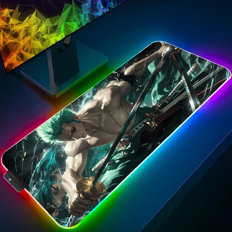 ワンピースゾロマウスパッド RGB ゲームアクセサリー Ga - Tablet Accessories Keyboard のレビューと価格