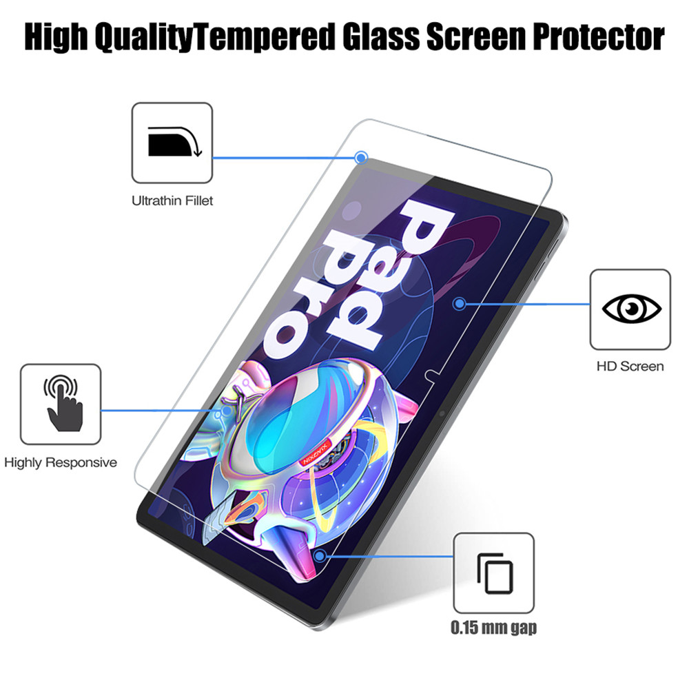 Lenovoy700用強化ガラススクリーンプロテクター,タブ - Lenovo Tablet P12 Accessories のレビューと価格