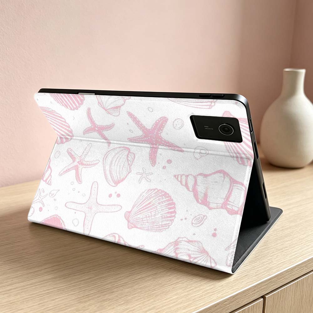 ピンクのヒトデと亀の模様のソフトケース Lenovo Xia - Lenovo Tablet P12 Accessories のレビューと価格