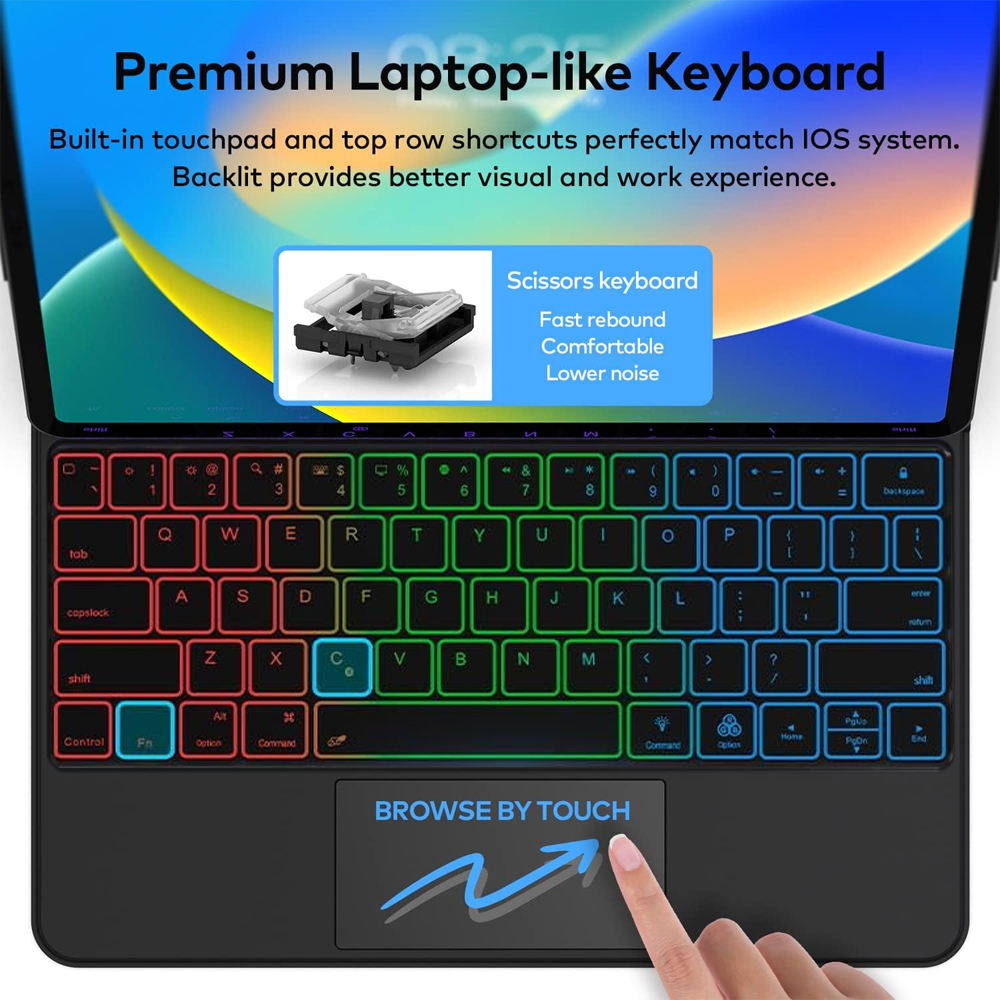iPad Air 11 M4 2026/ M3 2025/M - Tablet Accessories Keyboard のレビューと価格