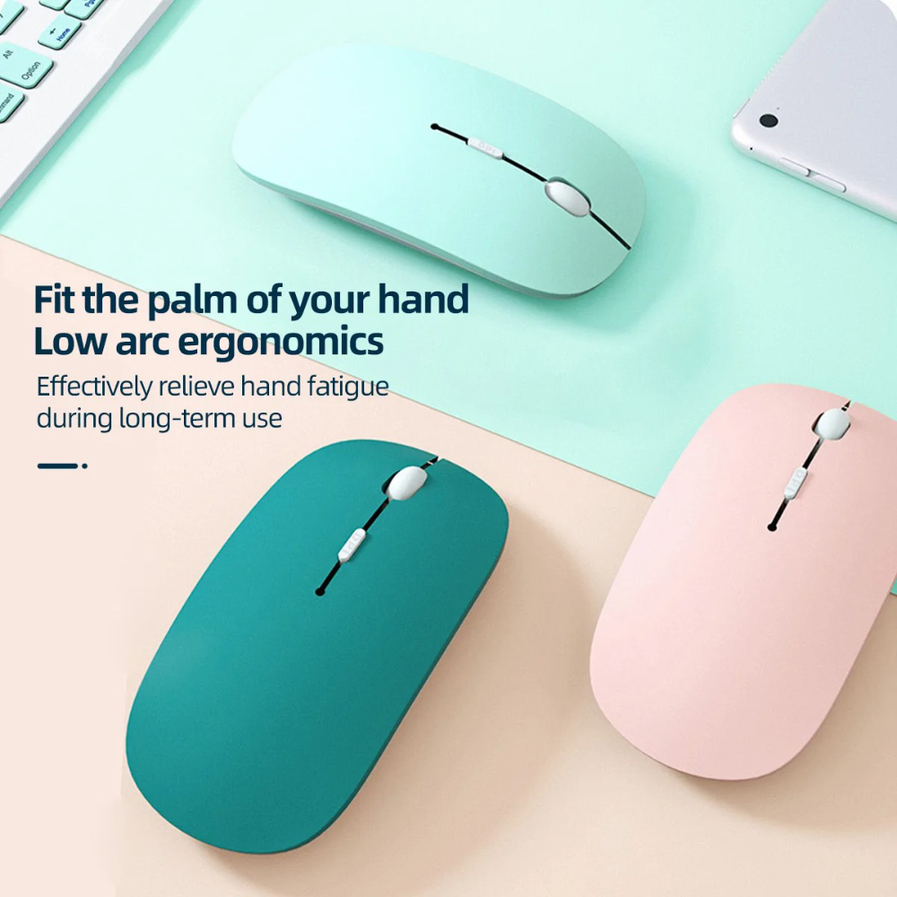 サイレント Bluetooth マウス超薄型ワイヤレスマウス - Tablet Accessories Keyboard のレビューと価格