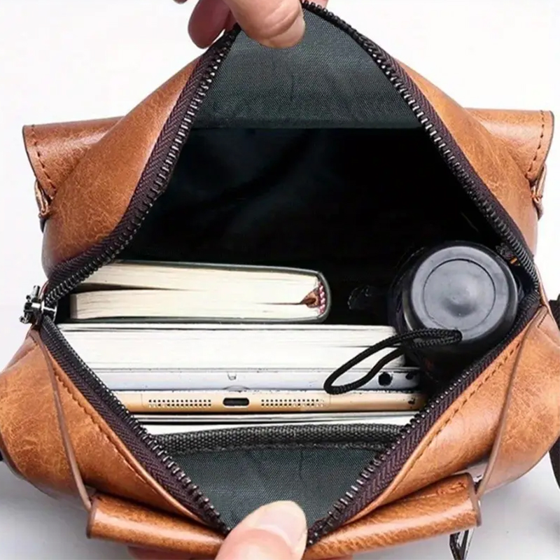 男女兼用ニュートラルスタイルショルダーバッグ、シングルストラ - Tablet Shoulder Bag のレビューと価格