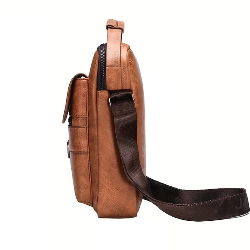 男女兼用ニュートラルスタイルショルダーバッグ、シングルストラ - Tablet Shoulder Bag のレビューと価格