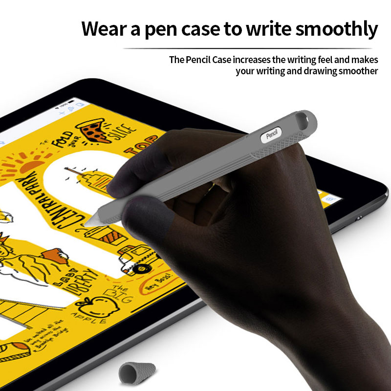 Apple Pencil 第 2 世代ソフトシリコンホルダー - Tablet Cover Accessories のレビューと価格